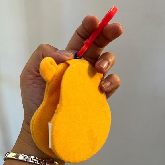 Disney Winnie the Pooh Bag Charm Key Holder McDonalds McD Kawaii Smile fob Y2K - Picture 3 of 6